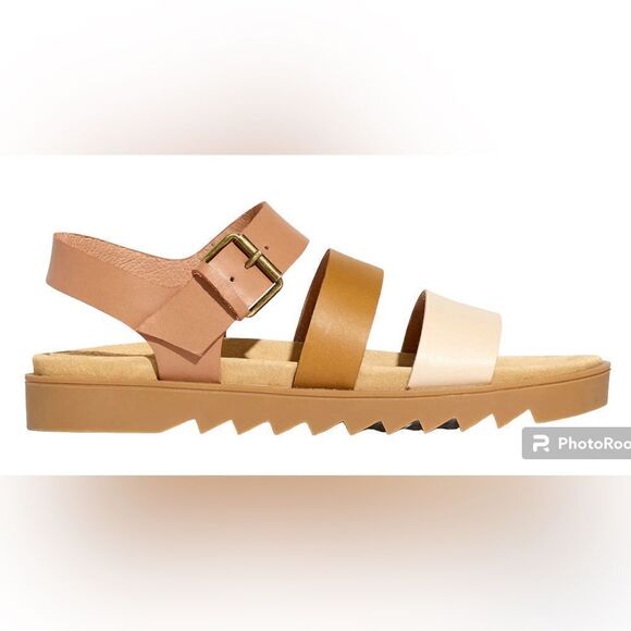 Madewell Shoes - Madewell Addie Sandal in Color block - 6.5 - NWOB